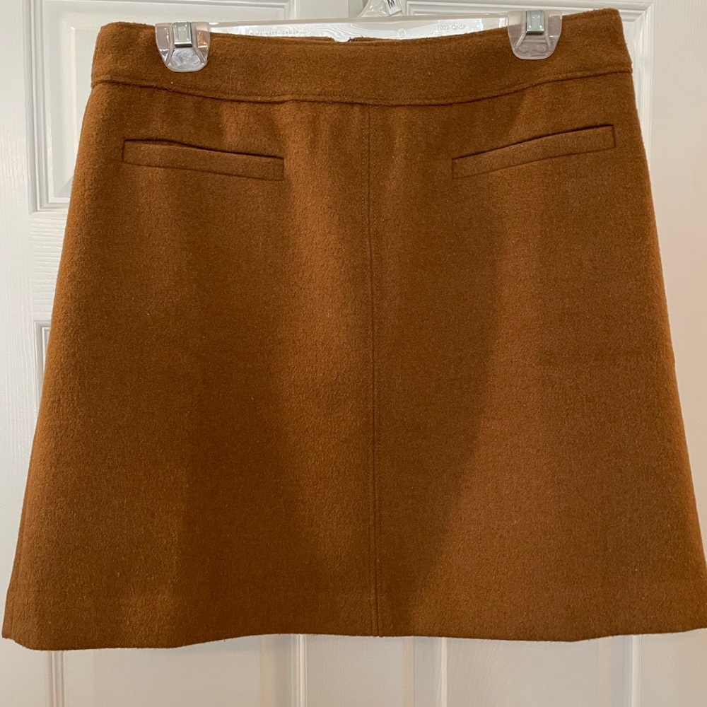 LOFT mini skirt, wool blend